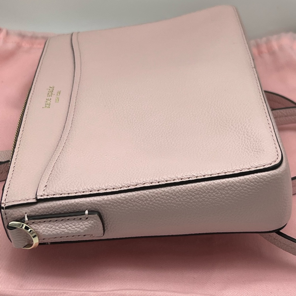 KATE SPADE New York Margaux Medium Pink Leather Convertible Crossbody Bag   NWOT - Picture 8 of 16
